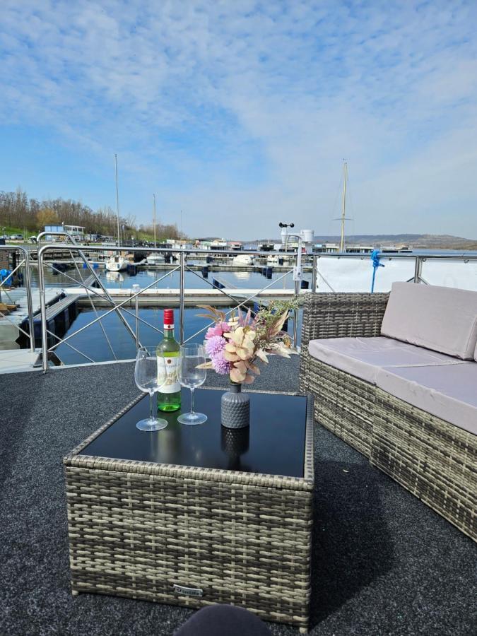 Mobiles Hausboot El'Milia Hotel Braunsbedra Exterior foto